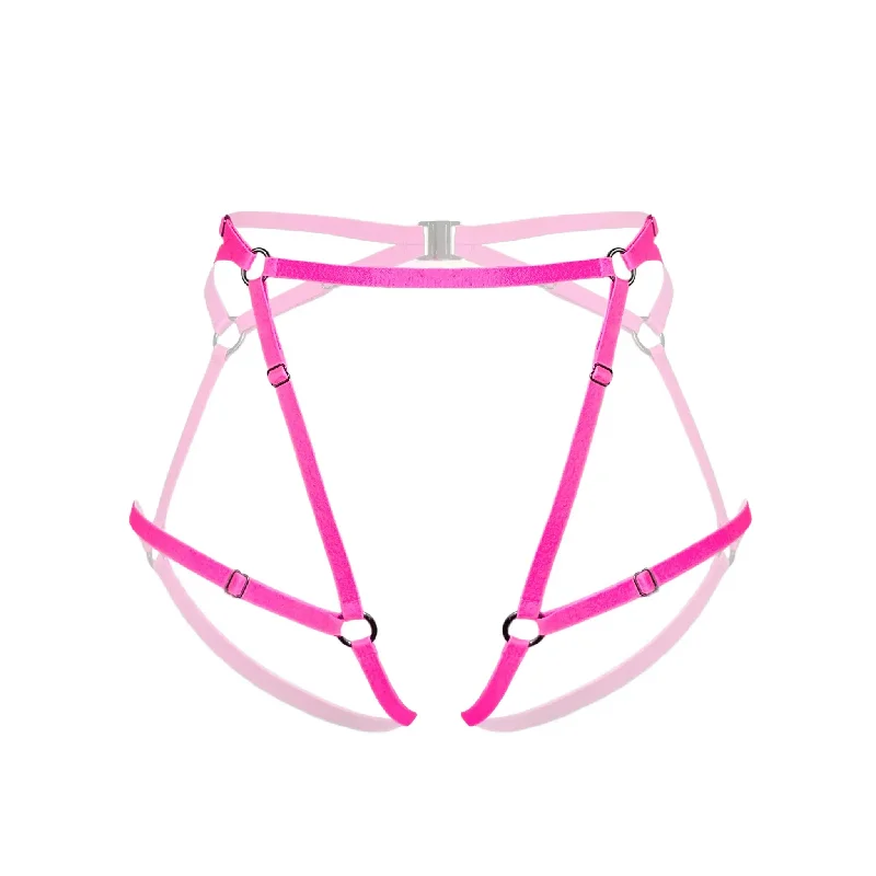 Frisson Harness Electric Magenta