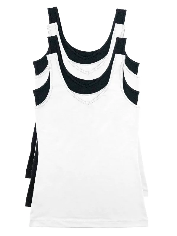 Black White