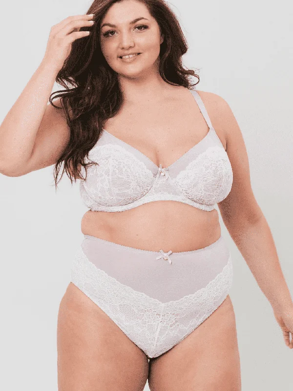 Tonal Lace High Waist Knicker