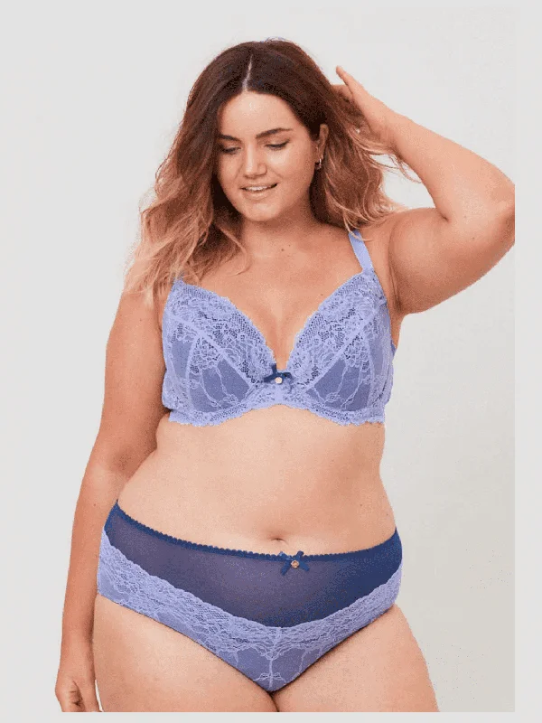 Tonal Lace High Waist Knicker