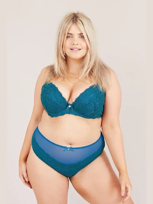 Tonal Lace High Waist Knicker