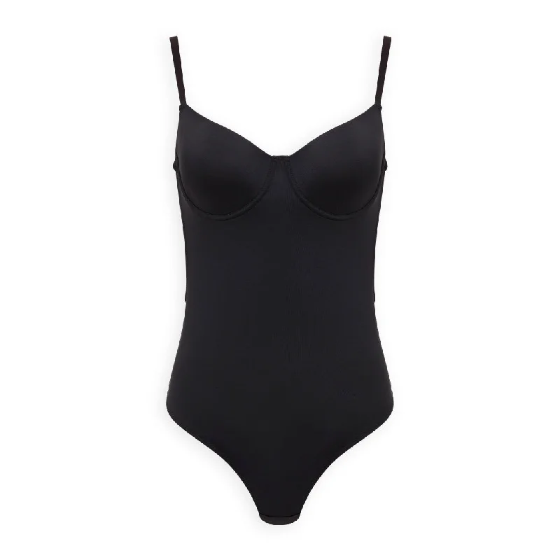 Smoothing Low Back Padded Bodysuit