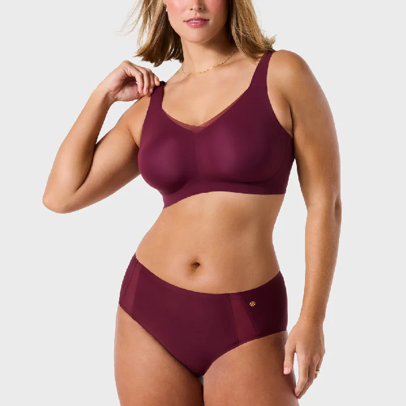 Evelyn & Bobbie Beyond Winter Berry Wireless Bra