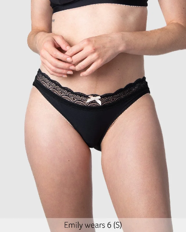 SHOW OFF BLACK BIKINI BRIEF