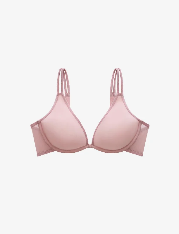 Bare Mesh Plunge Bra