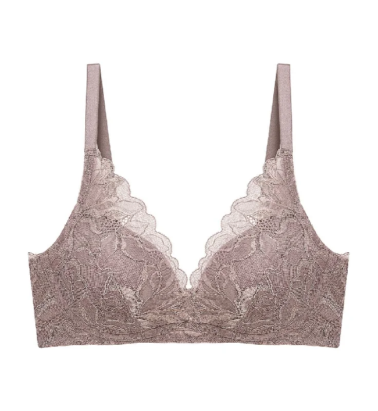 Magnolia Lace Non-Wired Push Up Deep V Bra