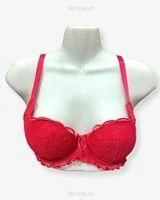 New Stylish Imported Stocklot Branded  Net Pushup Bra - Underwired Bra- Padded Bra - Pack of 2
