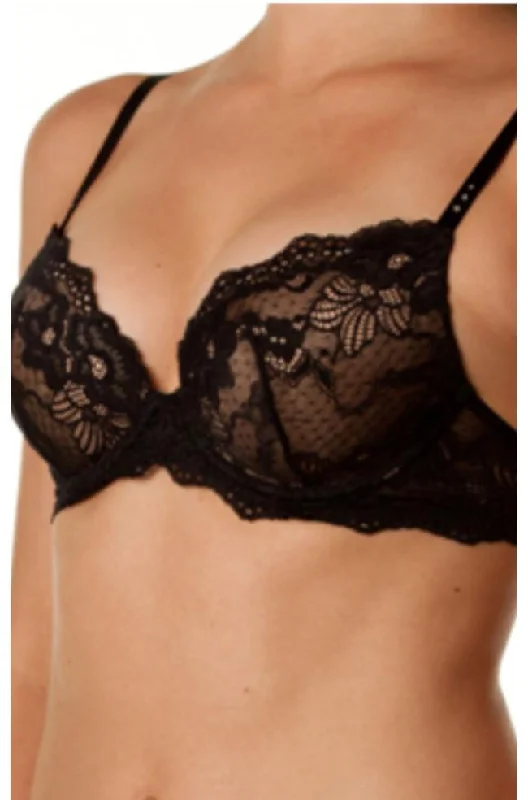 OMB Push Up Bra 200% Boost (Black)