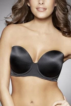 Refined Strapless Bra 6 way (Black)