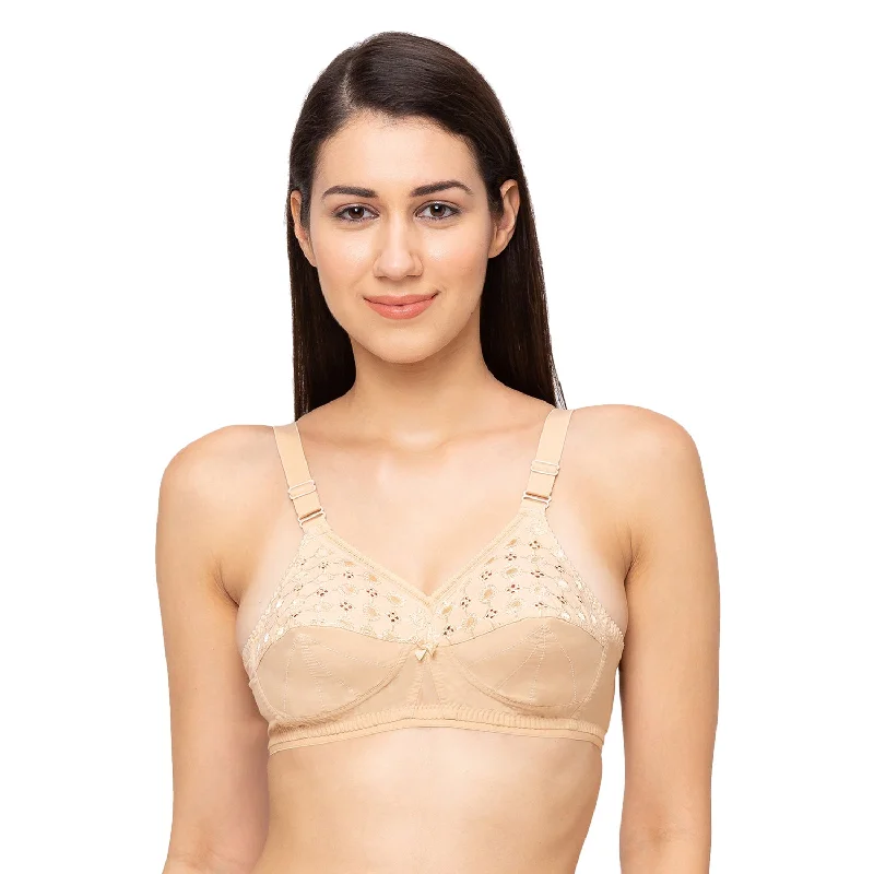 Nari - Cotton Plain Bra Skin