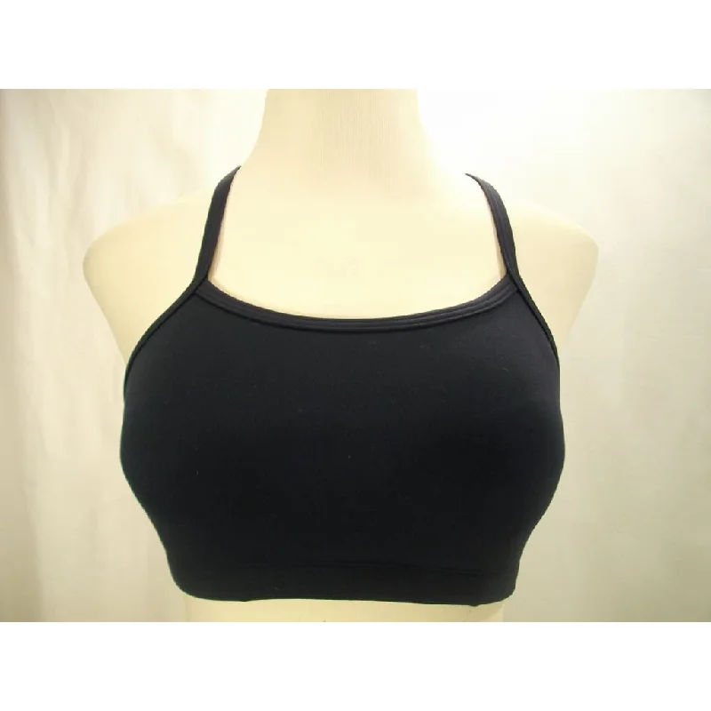Amoena 1013 Short Sleeve Top 13 Mastectomy Wire Free Bra Size SMALL Black