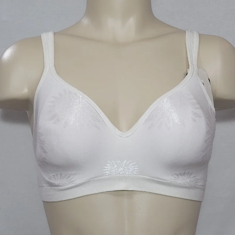 Bali 3463 Comfort Revolution Wire Free Bra 34C White NEW WITH TAGS