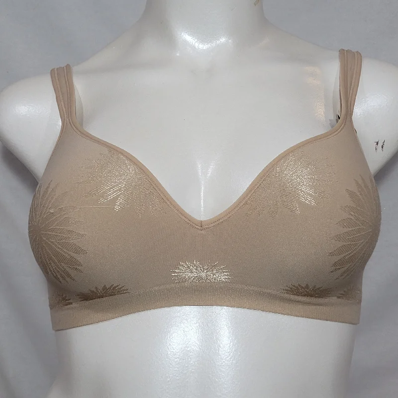 Bali 3463 Comfort Revolution Wire Free Bra 36D Nude NEW WITH TAGS