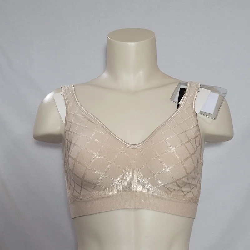 Bali 3484 Comfort Revolutions Smart Sizes Wireless Bra SMALL Nude DIAMOND