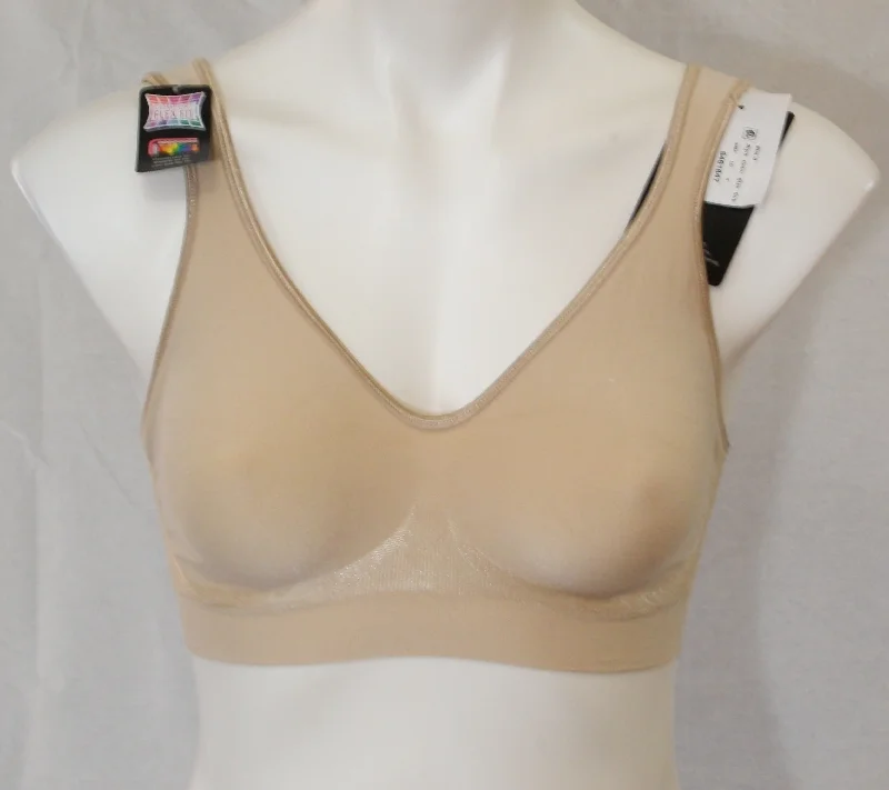 Bali 3484 Comfort Revolutions Smart Sizes Wireless Bra SMALL Nude Plain NWT