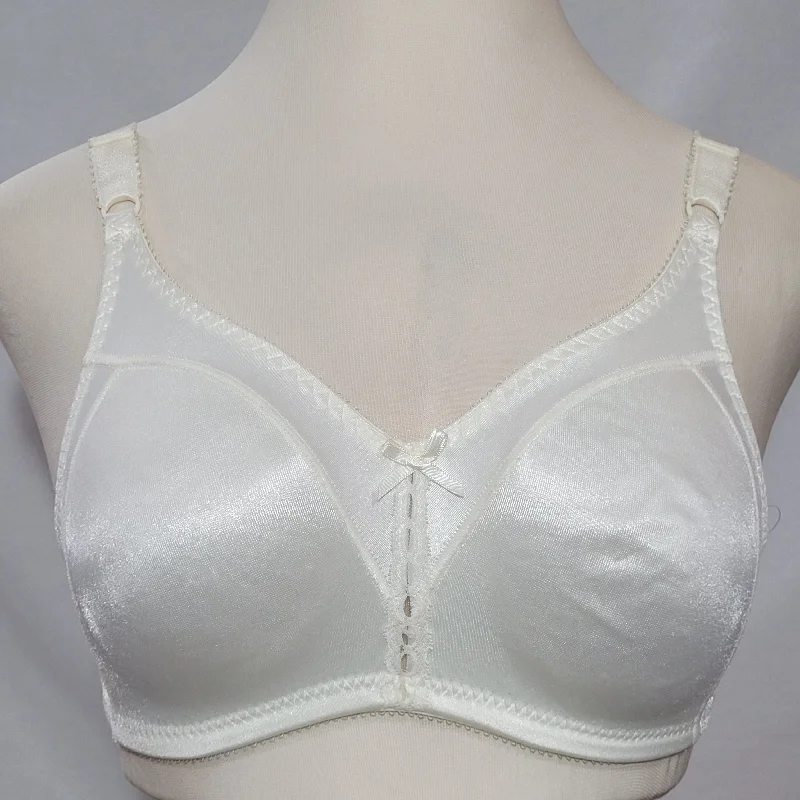 Bali 3820 Double Support Wirefree Bra 36B Ivory NEW WITH TAGS