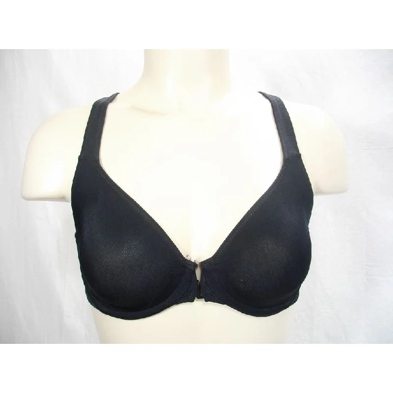Calvin Klein 2692 Front Close Seamless Cup Racerback Underwire Bra 32C Black
