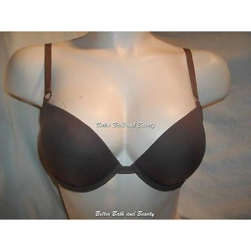 Calvin Klein F3134 Air Pad Push Up Underwire Bra 34D Pewter