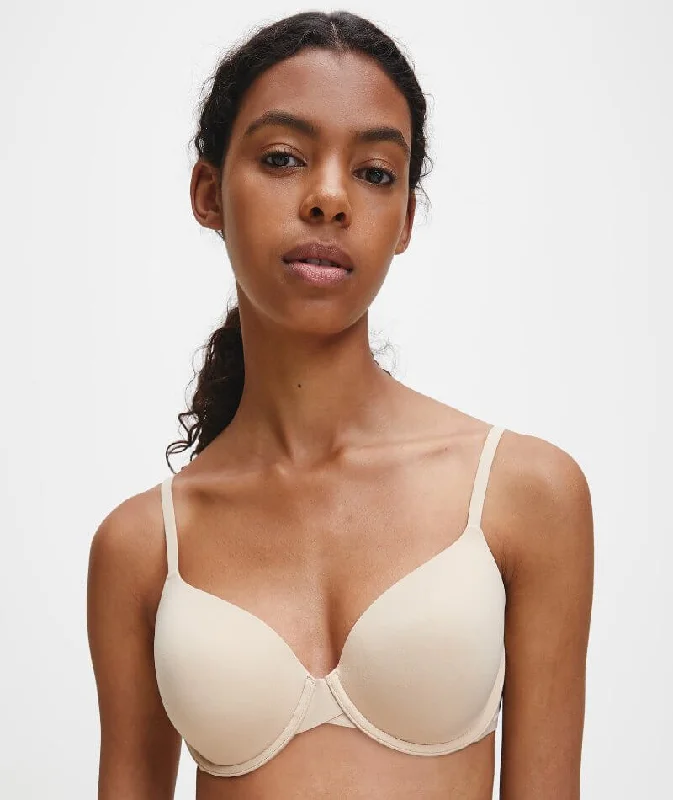 Calvin Klein Perfectly Fit T-Shirt Bra - Bare
