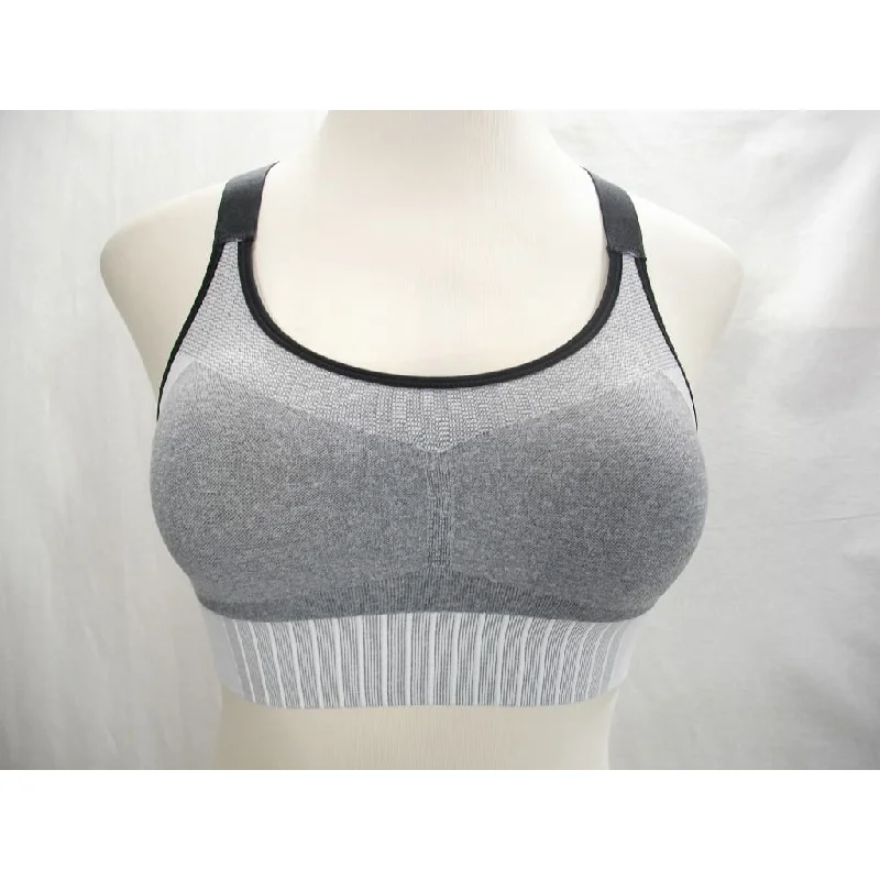 Champion B9477 Seamless Shape Wire Free Y-Back Bra SMALL Black & White NWT
