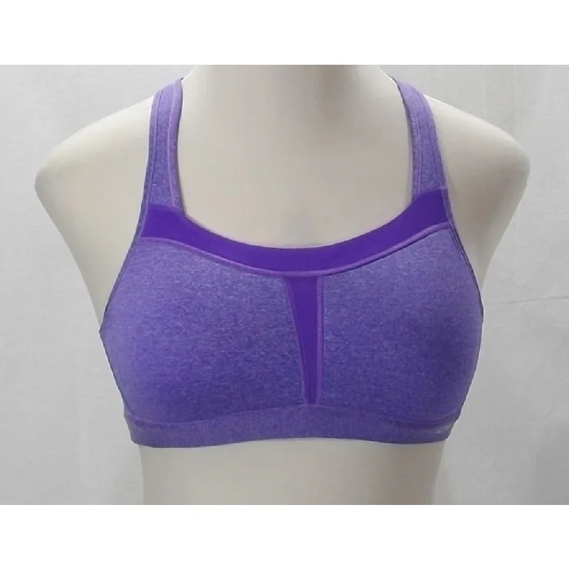 Champion C9 N9587 Duo Dry High Support Wire Free Sports Bra 34B Purple NWT