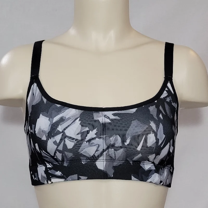 Champion N9688 Strappy Cami Wire Free Sports Bra X-SMALL Gray Multi NWT