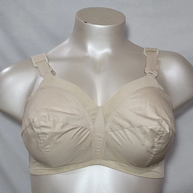 Exquisite Form 532 Original Fully Wire Free Bra 38C Nude NEW WITHOUT TAGS