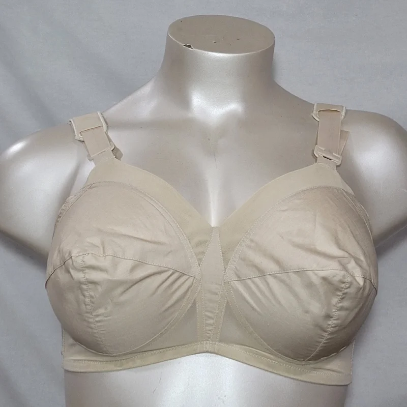 Exquisite Form 532 Original Fully Wire Free Bra 46D Nude NEW WITHOUT TAGS