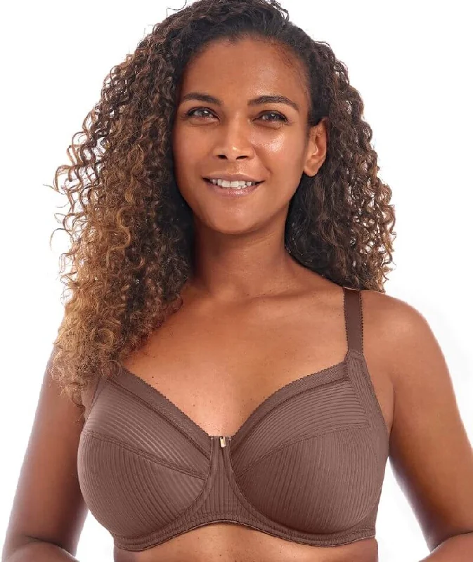 Fantasie Fusion Underwired Full Cup Side Support Bra - Coffee Roast