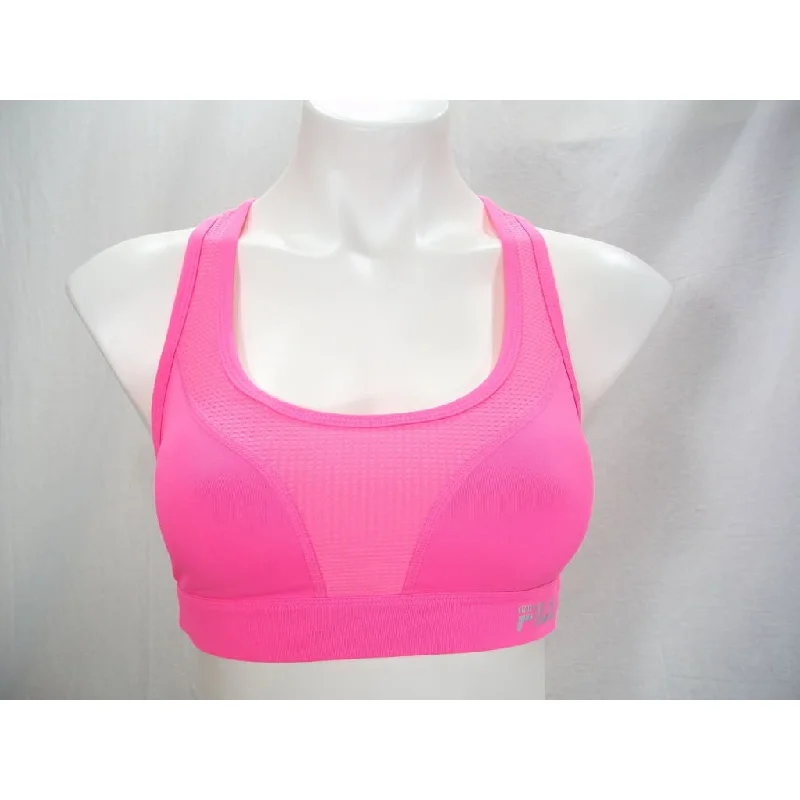 Fila Wire Free Running Sports Bra SMALL Bright Pink