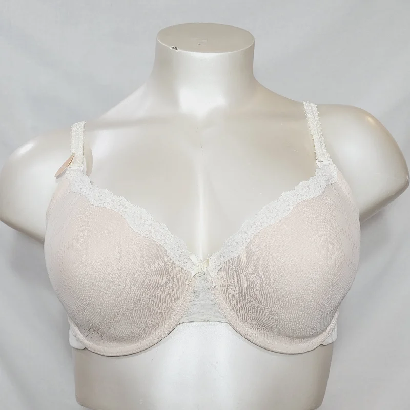 Gilligan O'Malley Lace Overlay Molded Cup Nursing Maternity UW Bra 42DD Ivory