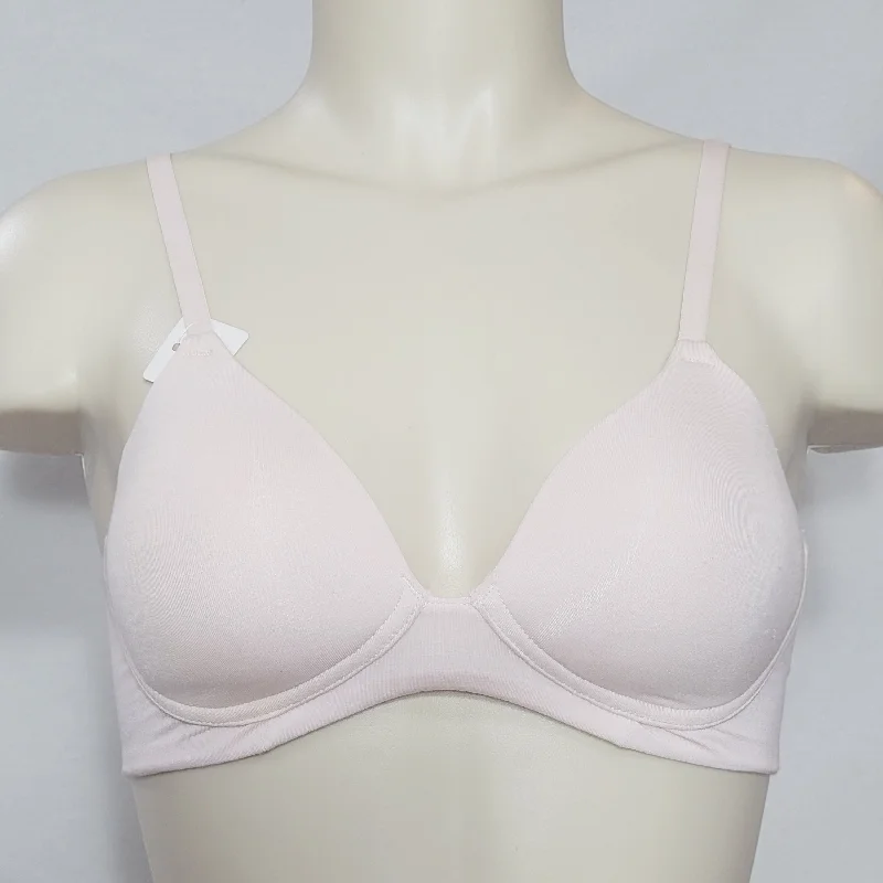 Gilligan O'Malley Molded Cup Lightly Lined Wire Free Bra 32B Crystal Pink NWT