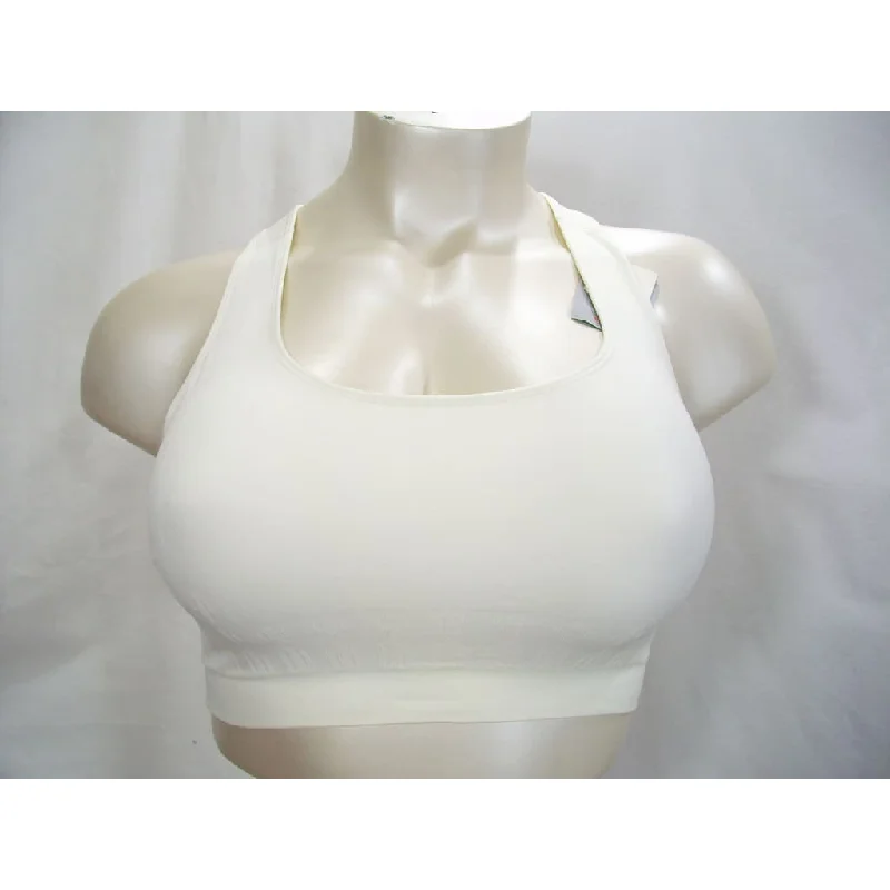 Hanes HC35 Wire Free Sports Bra SMALL White