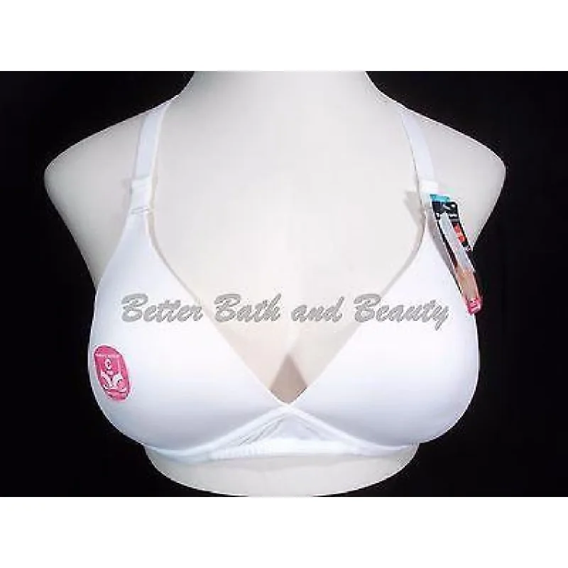 Hanes HC58 Lift Perfection Wire Free Bra 36B White NEW WITH TAGS
