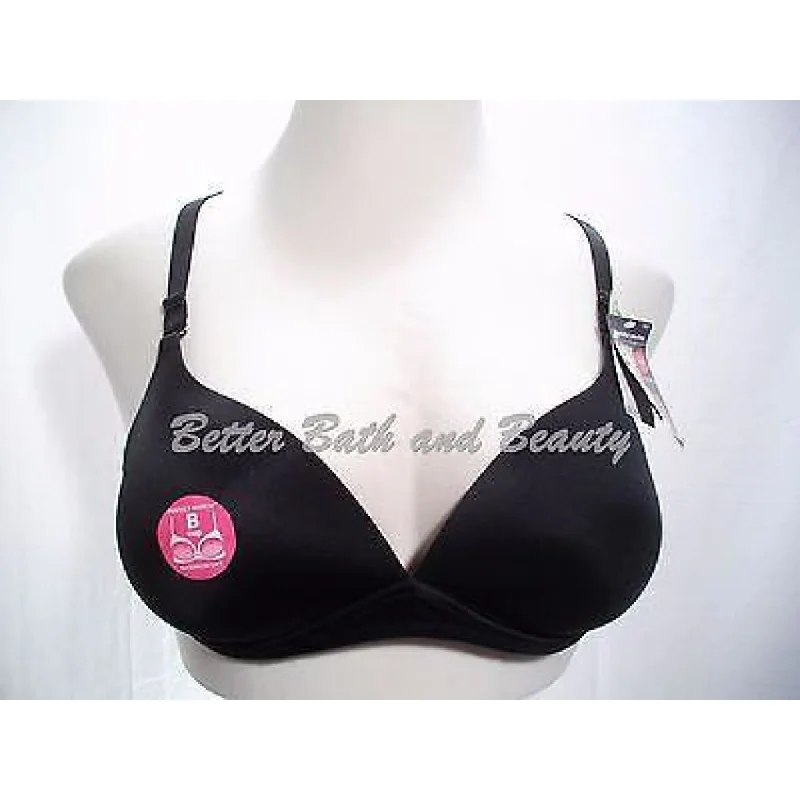 Hanes HC58 Lift Perfection Wire Free Bra 38B Black NEW WITH TAGS