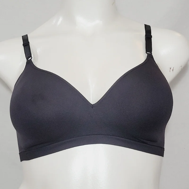 Hanes HC81 Comfort Flex Fit Contour Shaping WireFree Bra XS X-SMALL Black NWT