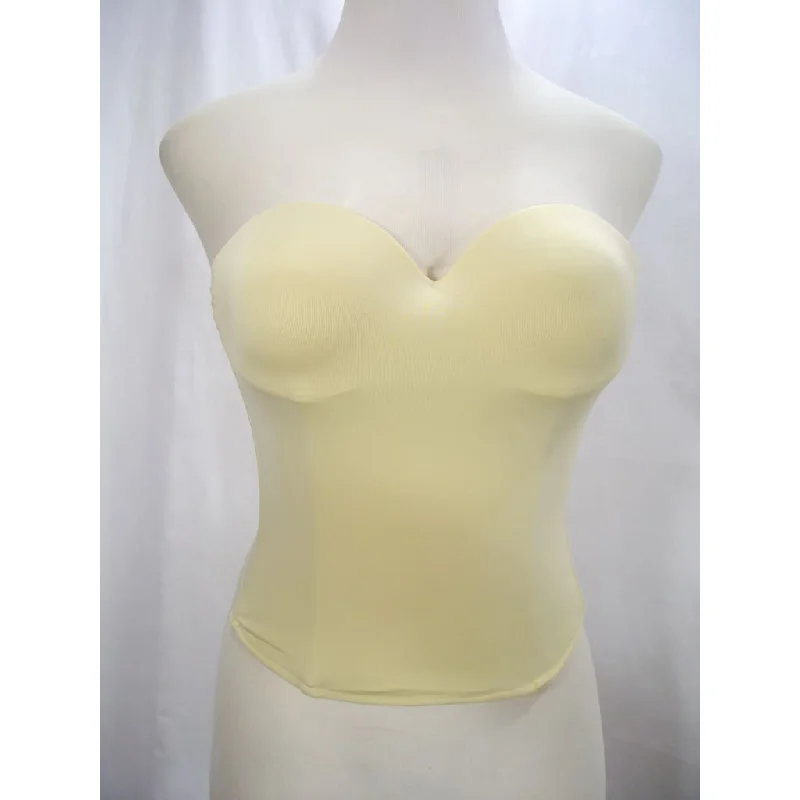 Le Mystere 2355 Bridal Seduction Hidden Underwire Bustier Longline Bra 36B Ivory