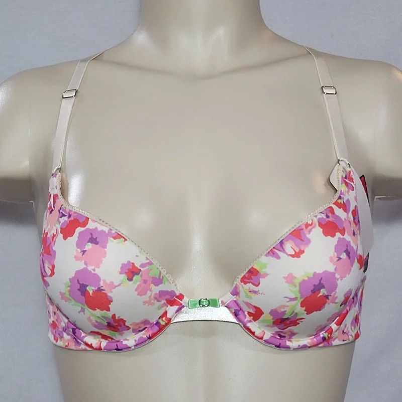 Lily of France 2131101 Soiree Extreme Ego Boost Tailored UW Bra 32A Garden NWT