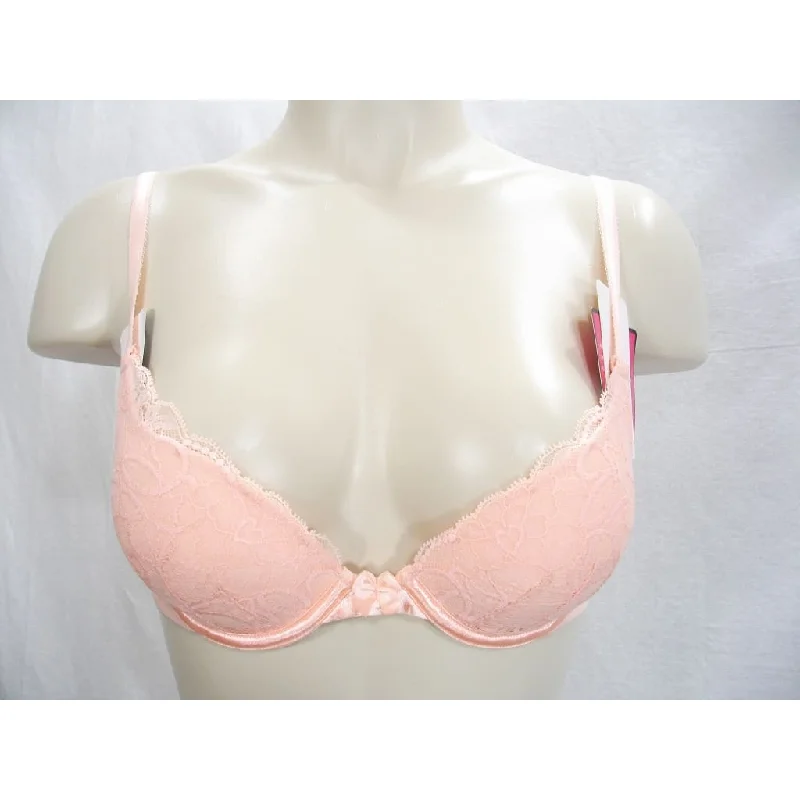 Lily of France 2131101 Soiree Extreme Ego Boost Tailored UW Bra 32A Peach NWT