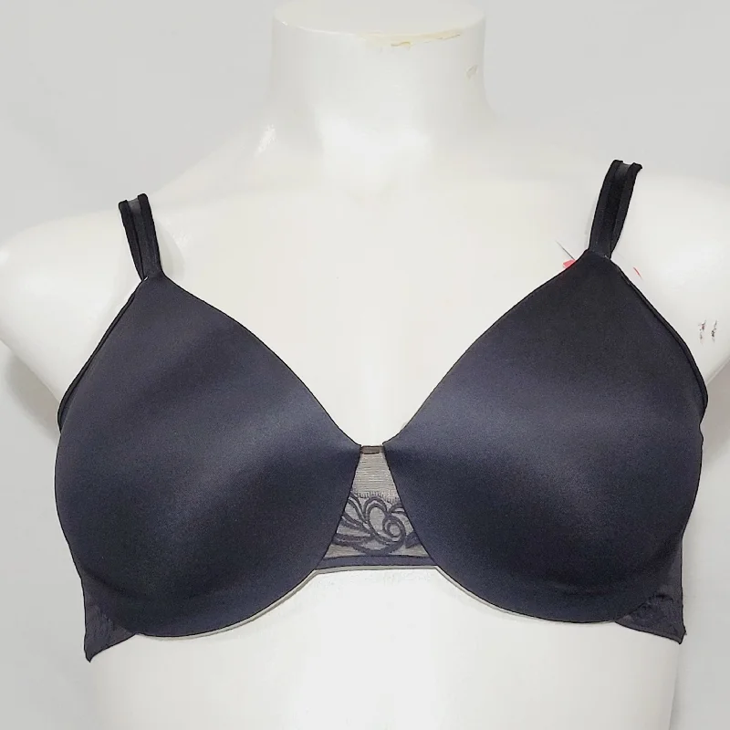 Lilyette 472 Spa Collection Tailored Minimizer Bra 38C Black NEW WITH TAGS