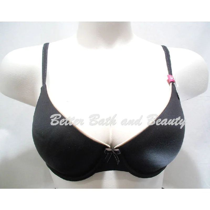Maidenform 5881 Self Expressions Comfort Obsession Demi UW Bra 34D Black NWT
