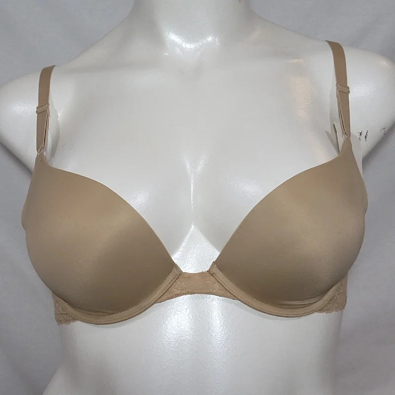 DISCONTINUED Maidenform 7180 One Fabulous Fit Embellished Push Up UW Bra 36D Nude NWT DISCONTINUED Maidenform 7180 One Fabulous Fit Embellished Push Up UW Bra 36D Nude NWT