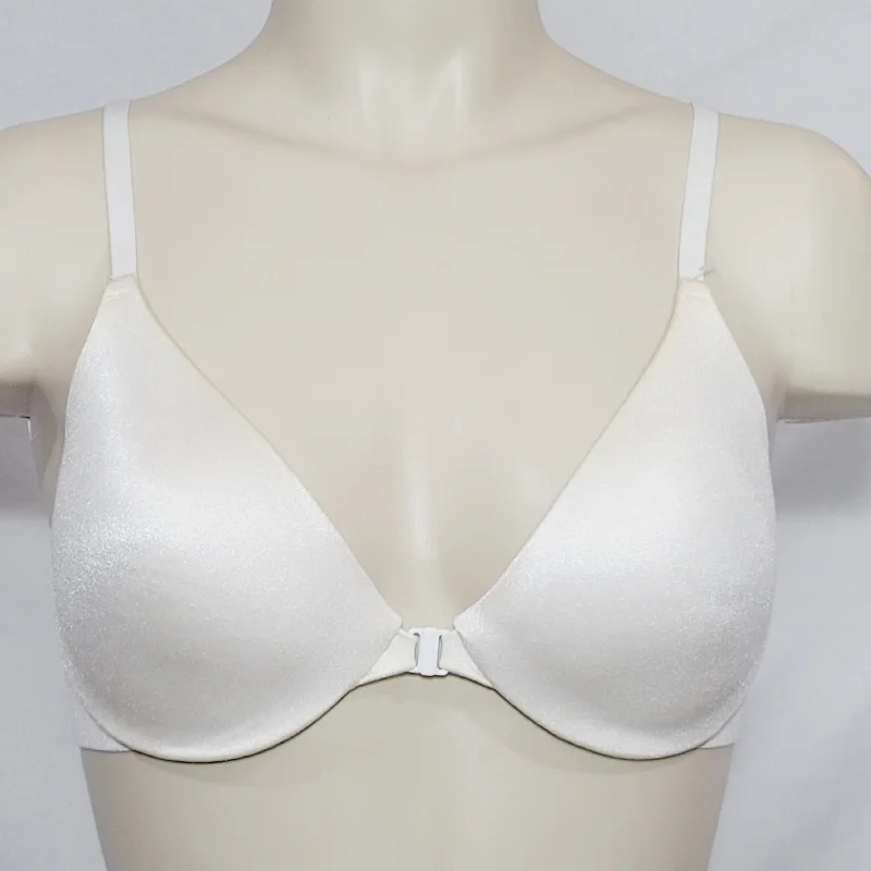 DISCONTINUED Maidenform 7746 The Dream Collection Front Close T-Back Underwire Bra 34C White DISCONTINUED Maidenform 7746 The Dream Collection Front Close T-Back Underwire Bra 34C White
