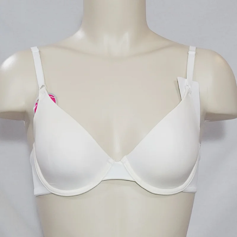 Maidenform 7959 One Fabulous Fit Demi Underwire Bra 32C White NWT