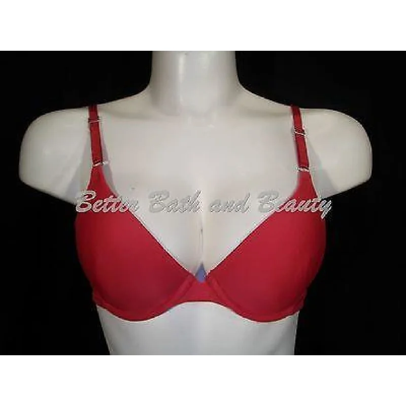 Maidenform 7959 One Fabulous Fit Demi Underwire Bra 34A Red
