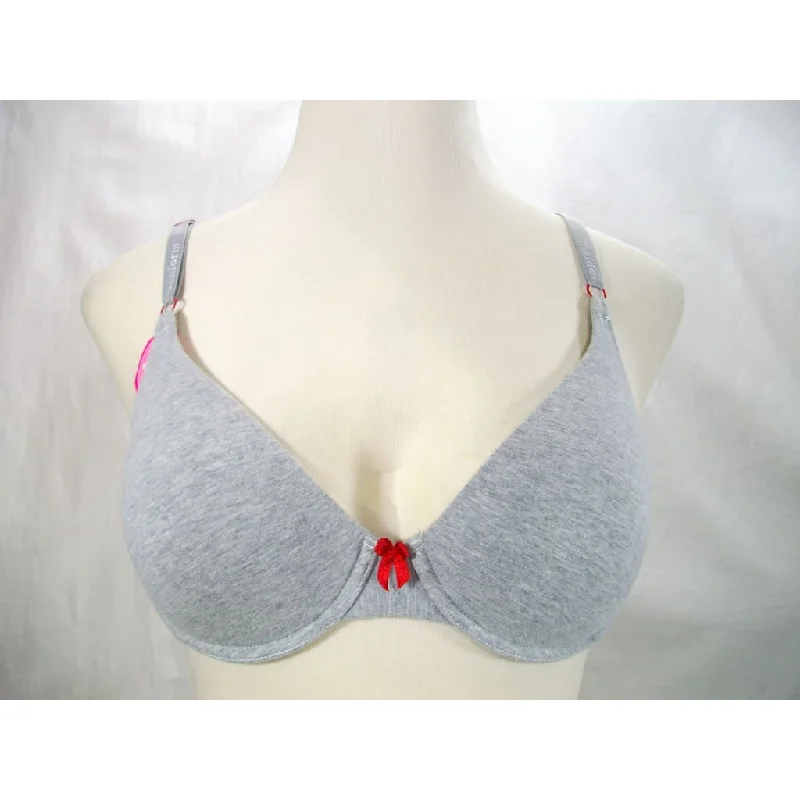 Maidenform 9259 Cotton Signature T-Shirt Demi Underwire Bra 34C Gray NWT DISCONTINUED Maidenform 9259 Cotton Signature T-Shirt Demi Underwire Bra 34C Gray NWT DISCONTINUED