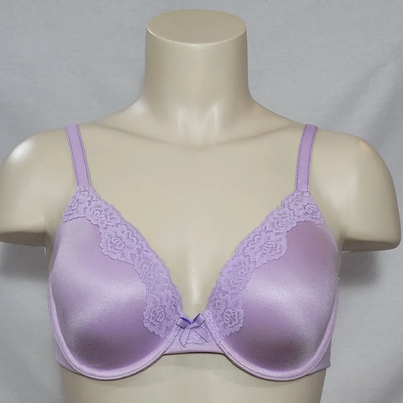 Maidenform 9404 Comfort Devotion Embellished Extra Coverage UW Bra 36D Lavender