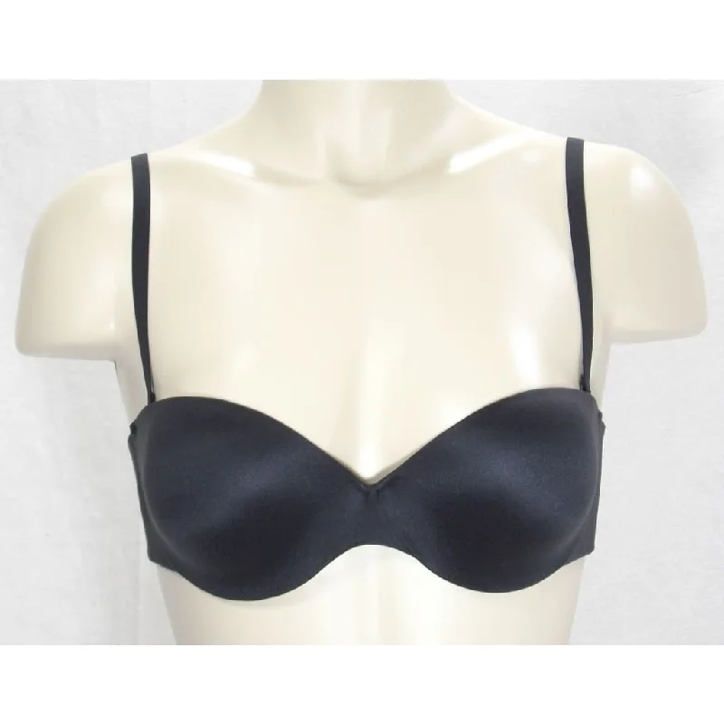 Maidenform 9417 Comfort Devotion Custom Lift Strapless Underwire Bra 34B Black