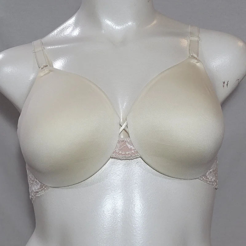 Maidenform 9451 Comfort Devotion Full Fit Embellished 2 Ply Bra 40DD Ivory NWT DISCONTINUED Maidenform 9451 Comfort Devotion Full Fit Embellished 2 Ply Bra 40DD Ivory NWT DISCONTINUED