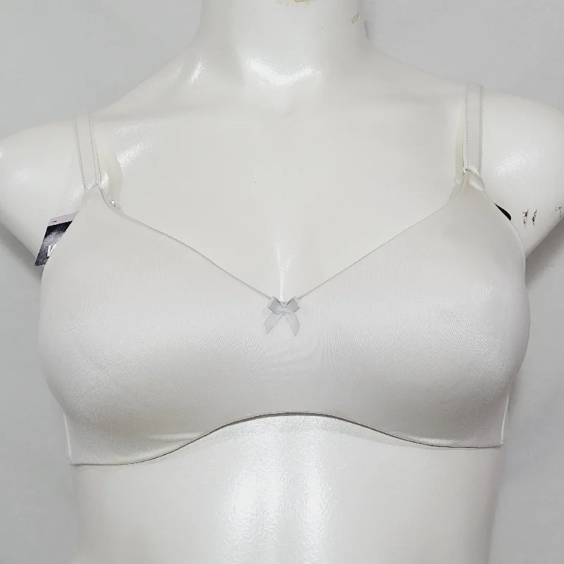 Maidenform 9454 Comfort Devotion Extra Coverage Wirefree Bra 34D White NWT